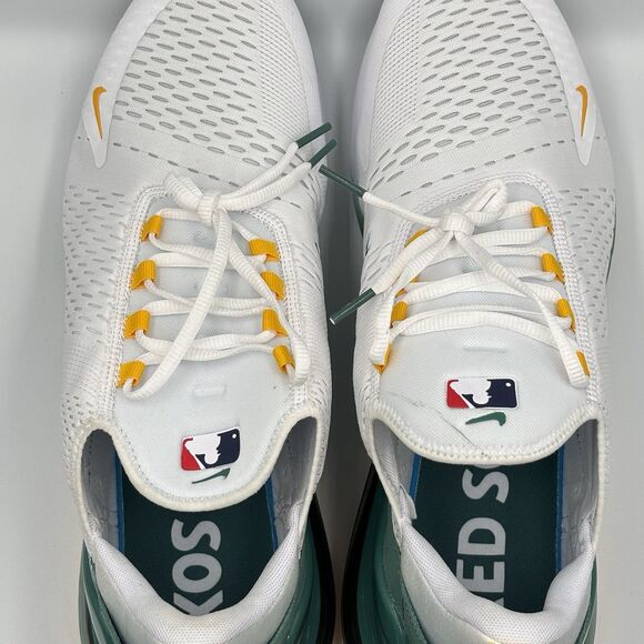 Size 14 Worn Once Nike Air Max 270 MLB Boston Red Sox City Connect HQ7998-100 main image 11